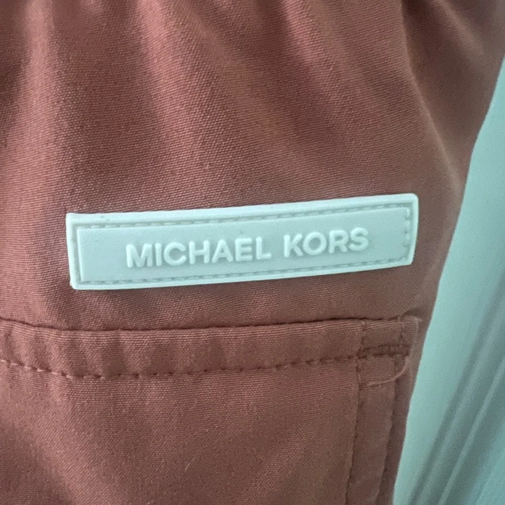 Michael Kors Men's Rust-Orange Swim Trunks, Size XL
